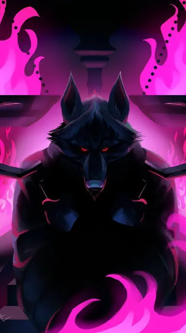 ai character: Death background