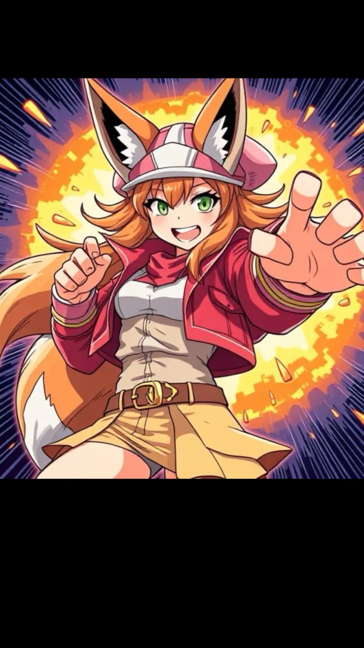 ai character: Lora West background