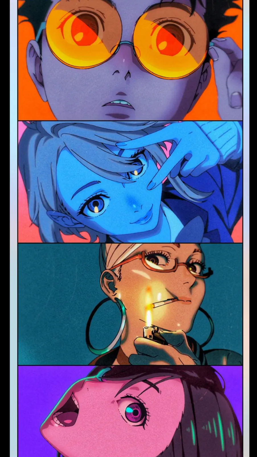 ai character: Dan Da Dan background