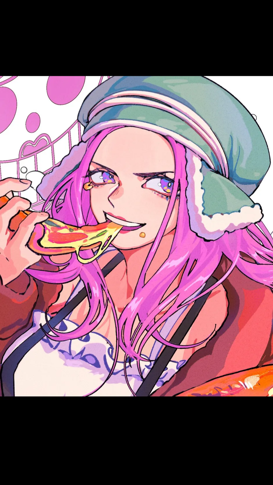 ai character: Jewelry Bonney background