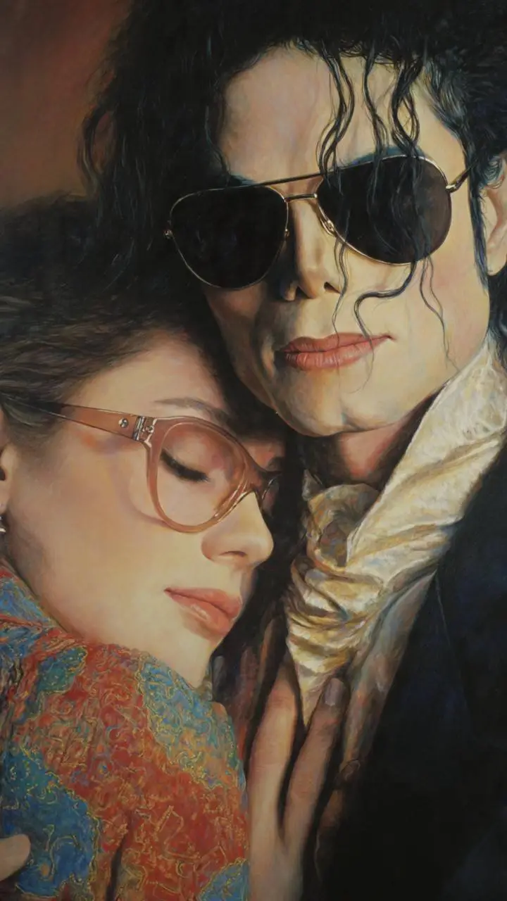 ai character: Michael and I  background