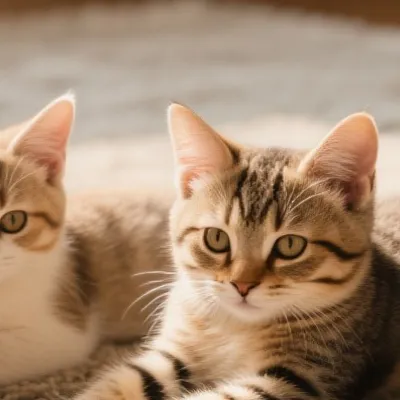 chat with ai character: 1 Boy 2 Kittens