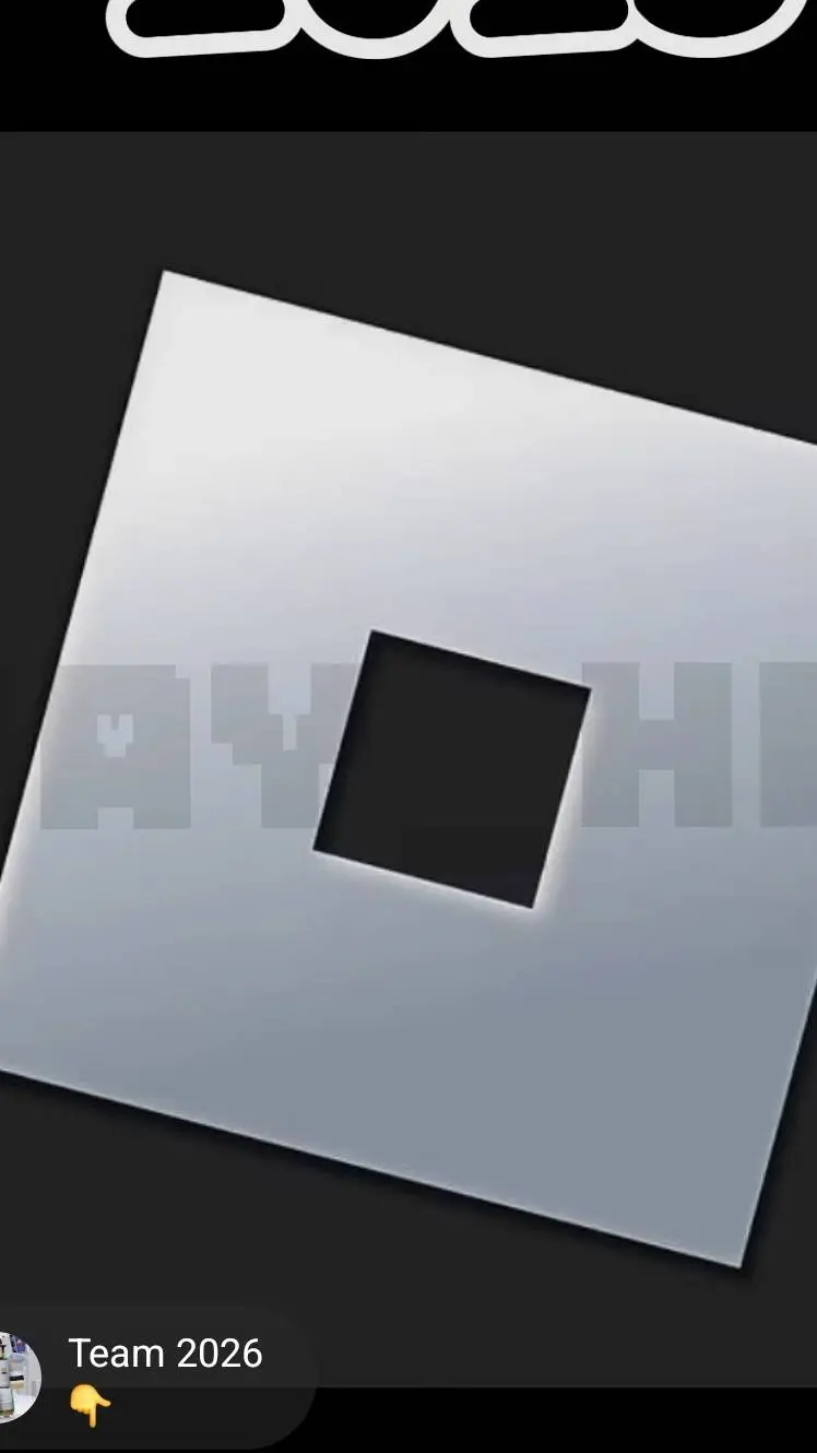 ai character: old roblox logo background