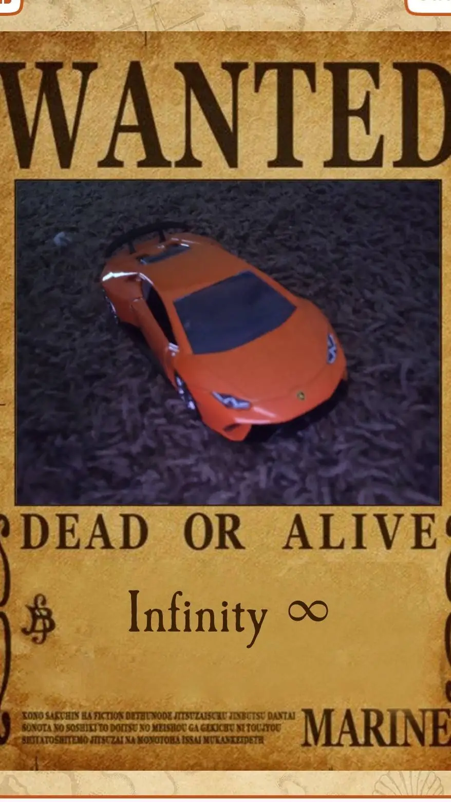 ai character: wanted car background