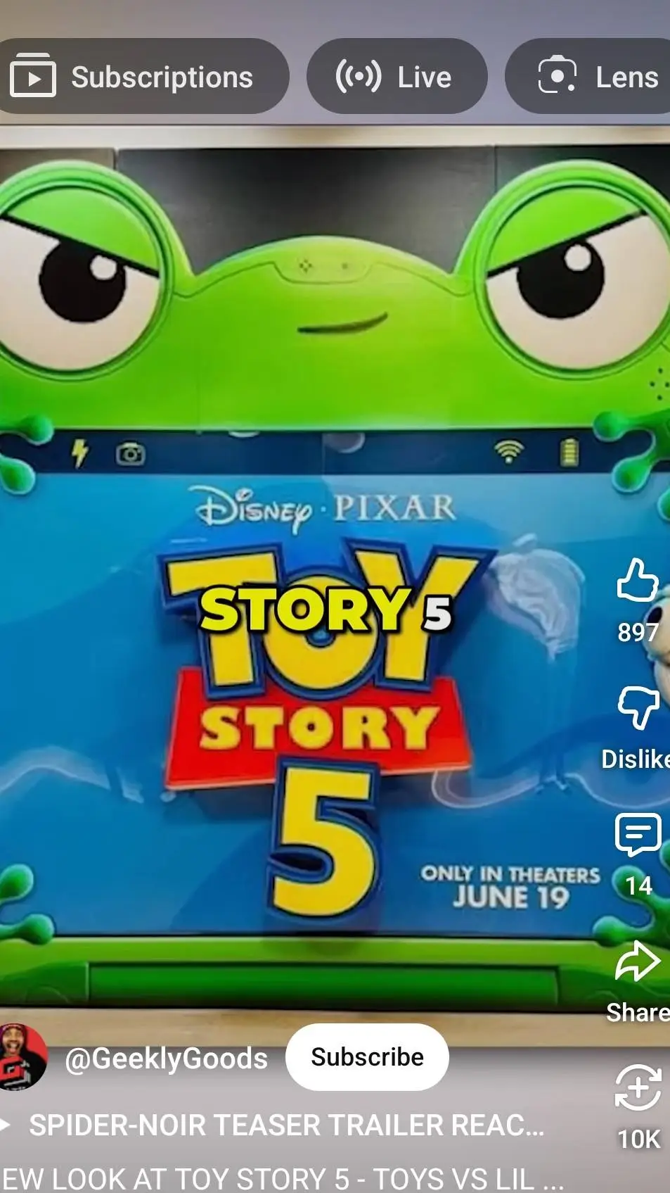 ai character: lilypad background