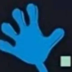 chat with ai character: sticky hand