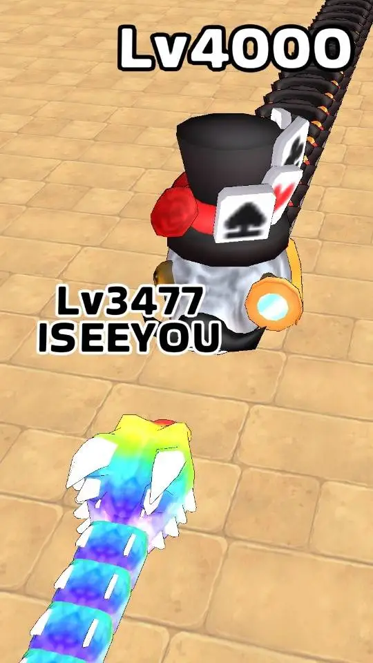 ai character: lvl3477 vs lvl4000 background