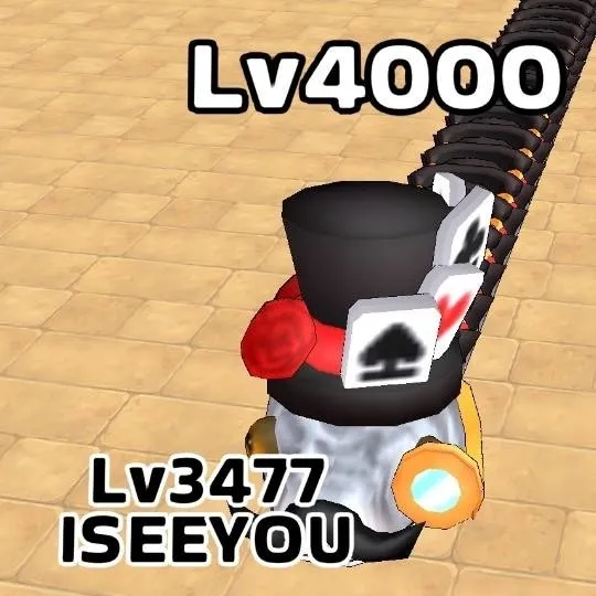 chat with ai character: lvl3477 vs lvl4000