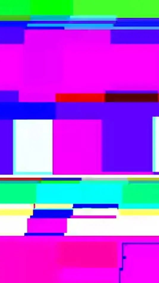 ai character: GLITCH background