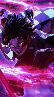 ai character: Demon slayer background