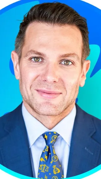 ai character: Law By Mike background