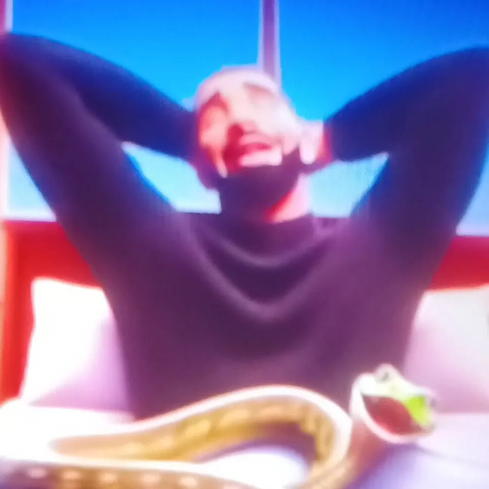 chat with ai character: person snake Disne