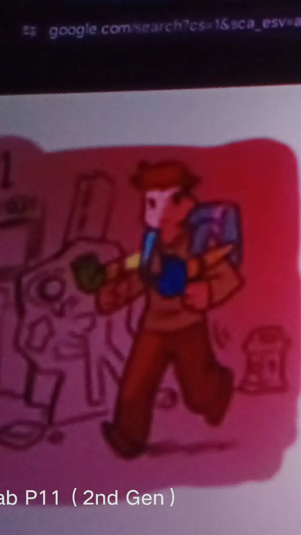 ai character: the CatNap costume background