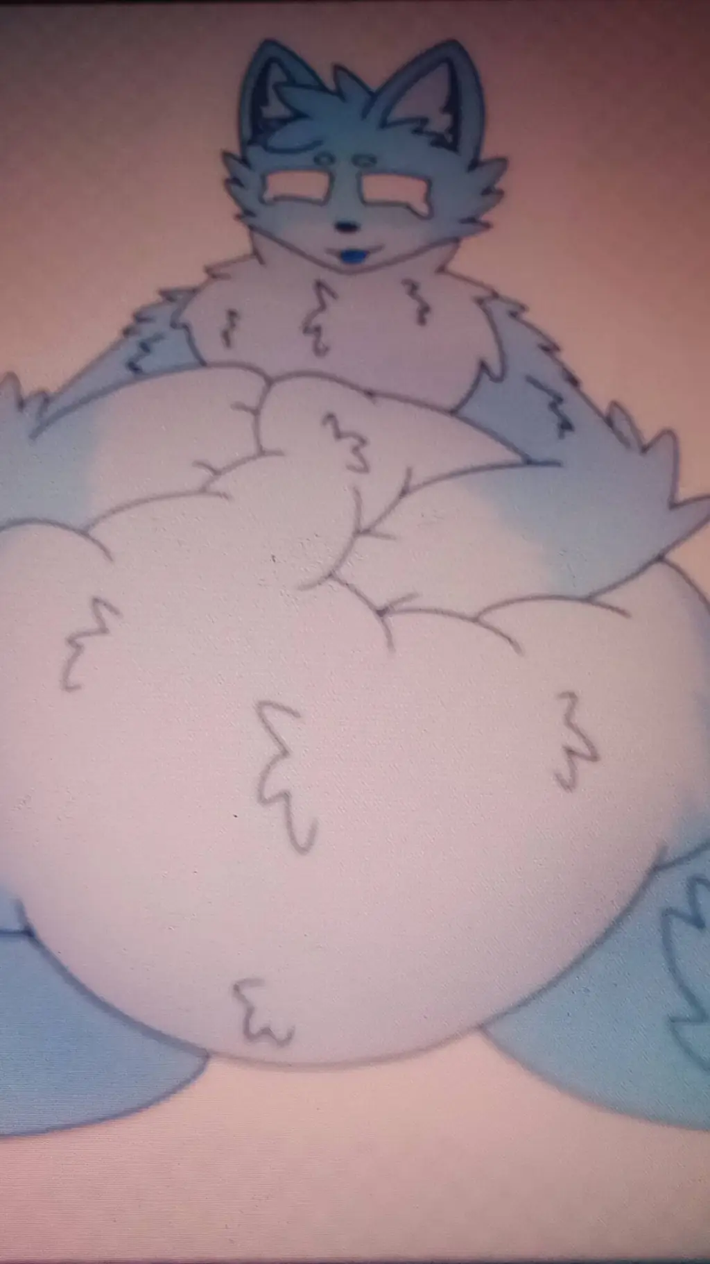 ai character: furry goo vore 4 background