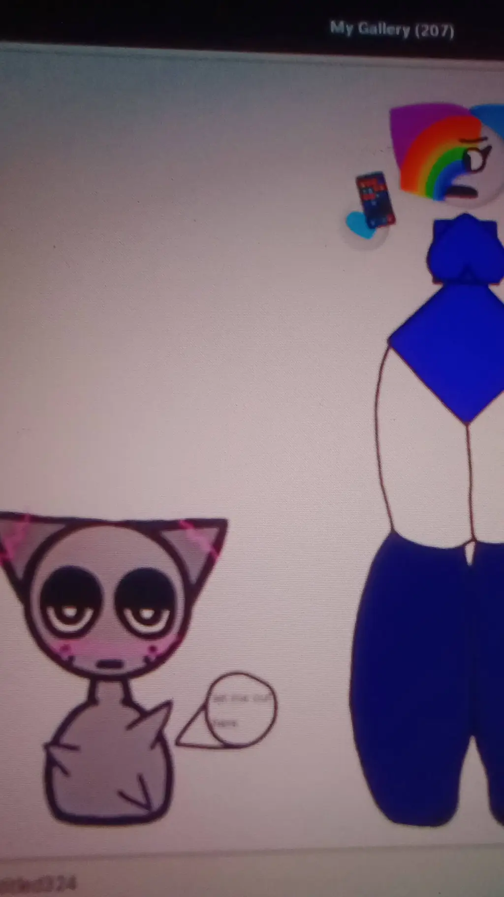 ai character: Gray Vore~ background