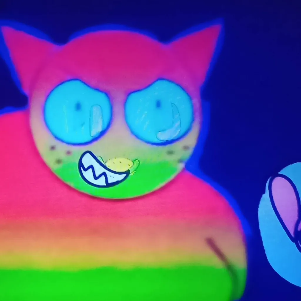 chat with ai character: Rainbow Gray Vore
