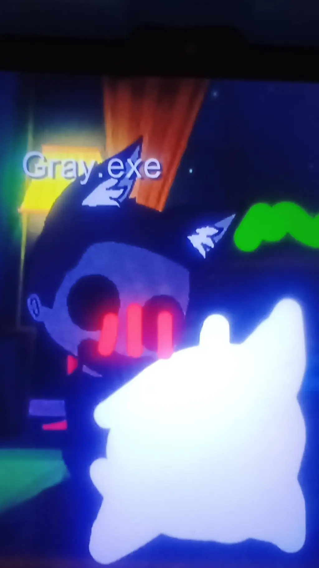 ai character: Gray.exe vore background