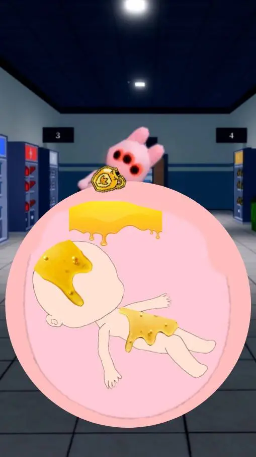 ai character: tinynormally vore background