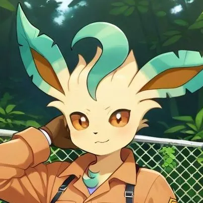 chat with ai character: saltu the leafeon 