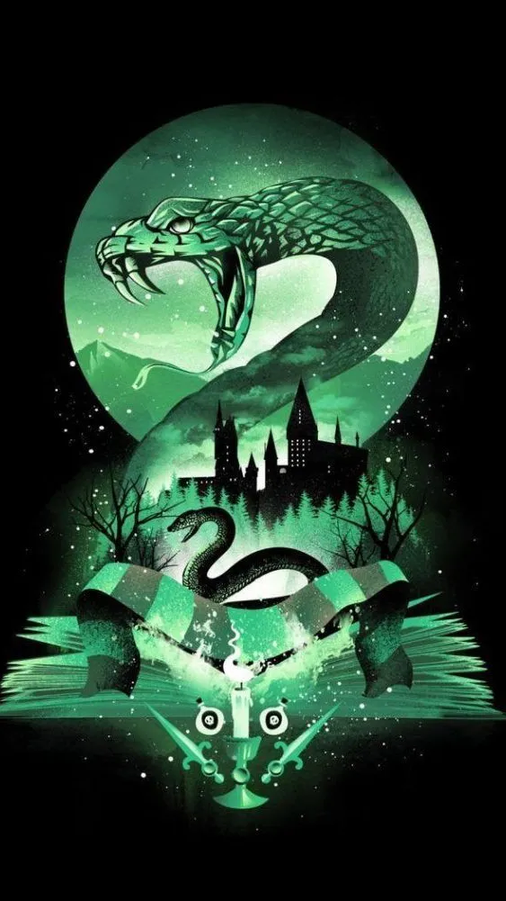 ai character: Slytherin Gang background