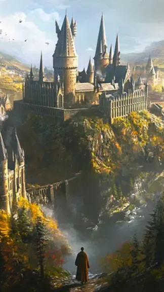 ai character: Hogwarts background