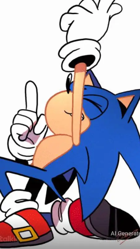 ai character: Sonic but babies  background