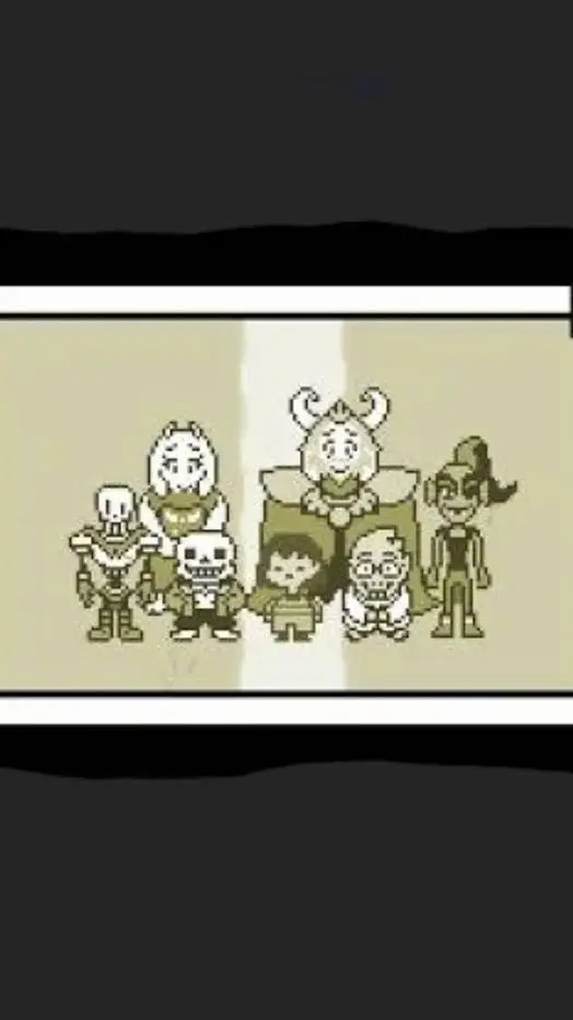 ai character: undertale bosses background