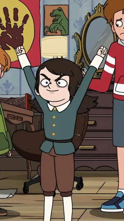 ai character: Haunted hotel-trip background