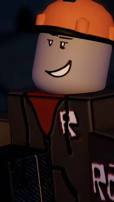 ai character: Builderman fs background