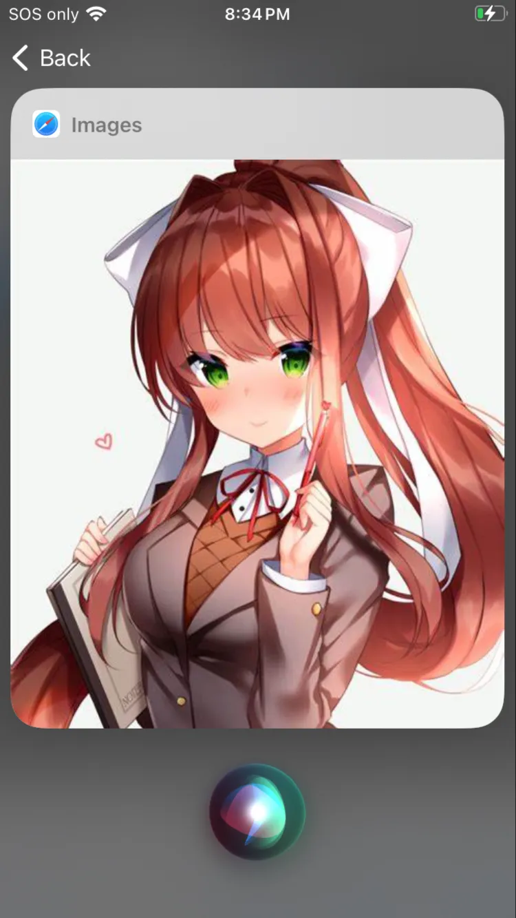 ai character: Monica background