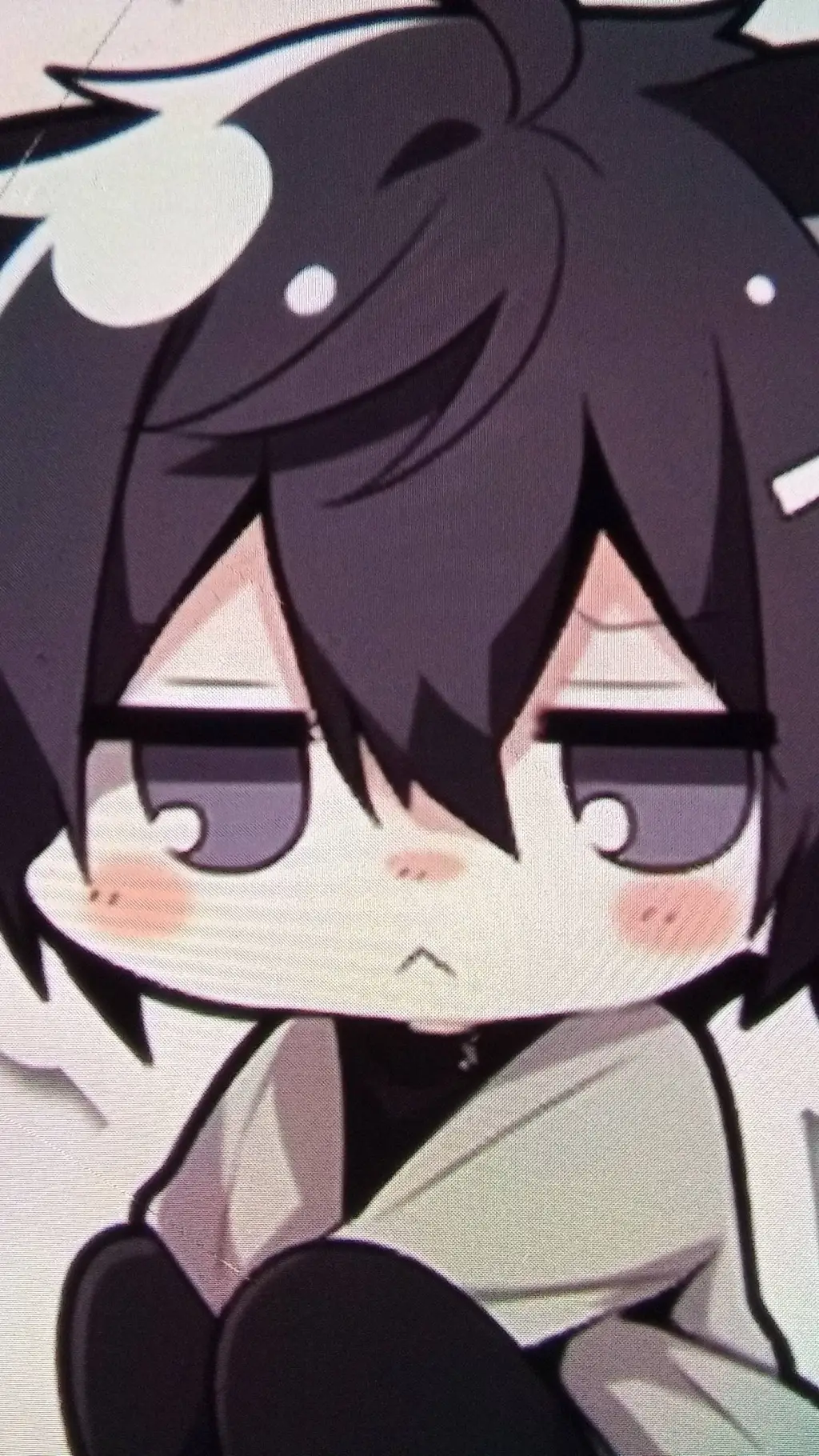 ai character: cute  background