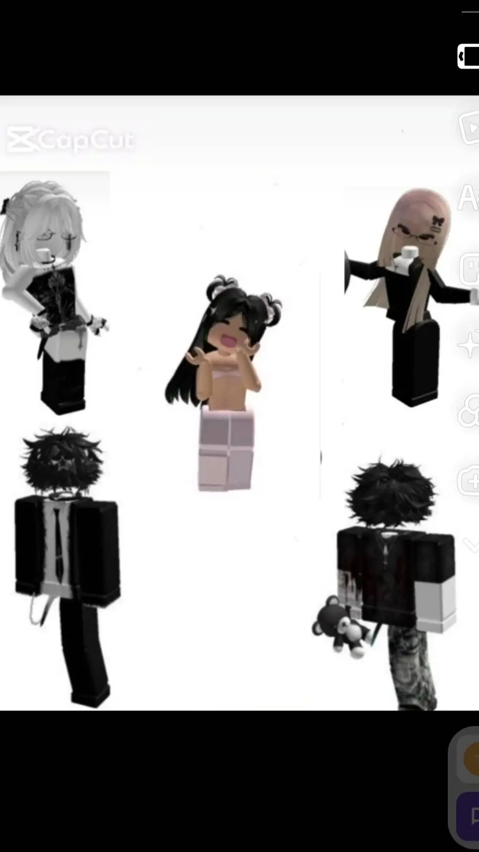 ai character: Roblox GC background