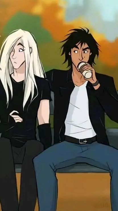 ai character: Asher & Caleb background