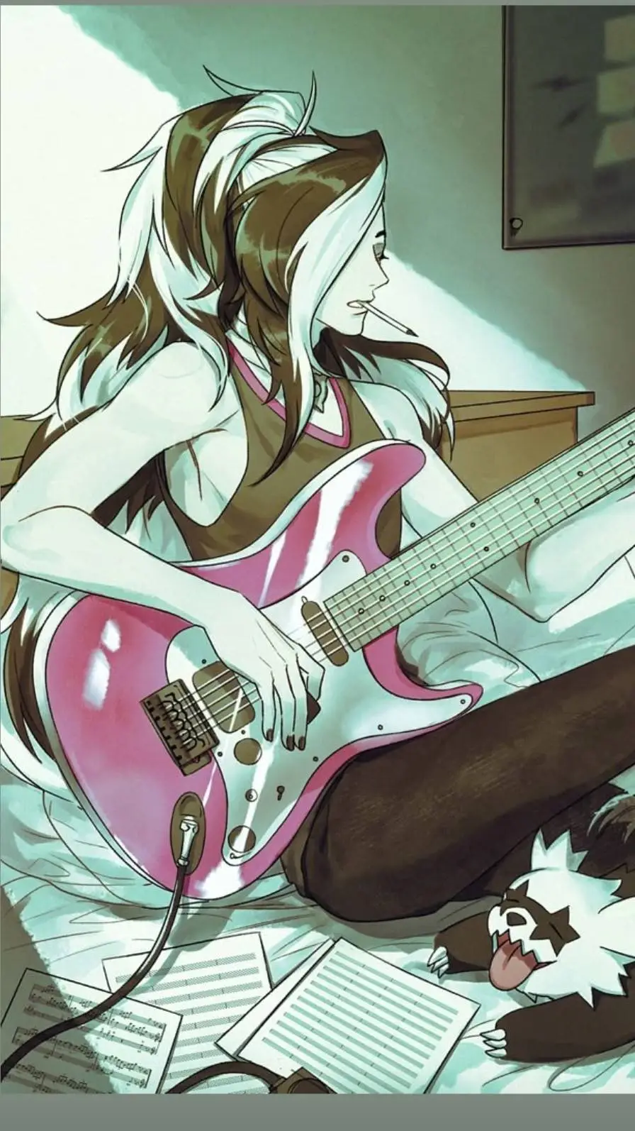 ai character: Pried background