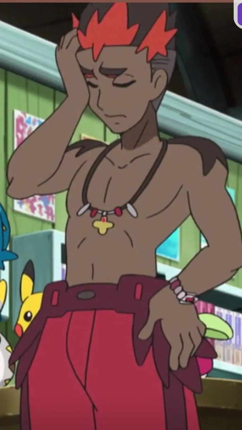 ai character: Kiawe background