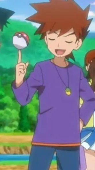 ai character: Gary Oak background