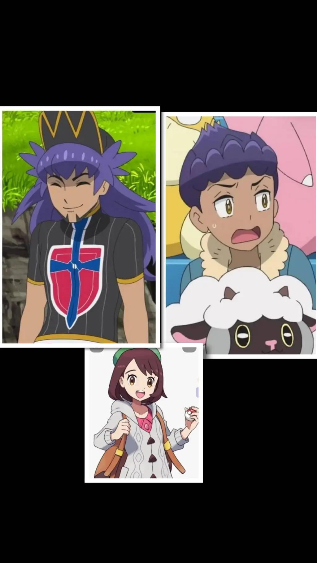 ai character: Galar friends! background