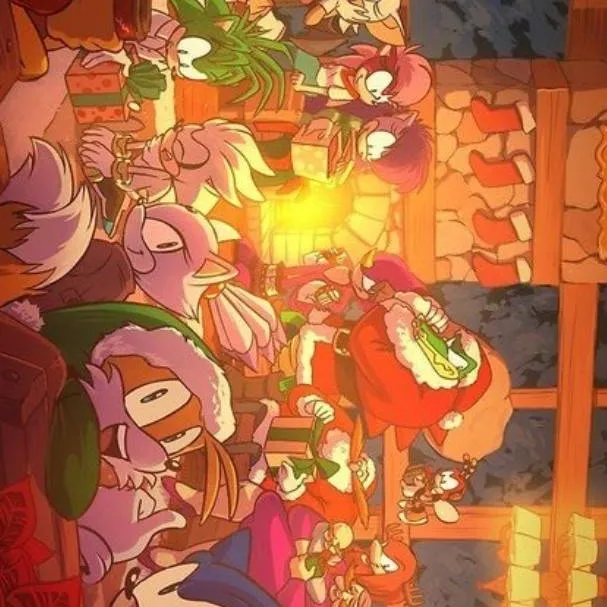 chat with ai character: 🎁 🥂 Sonic crew🎍🎄