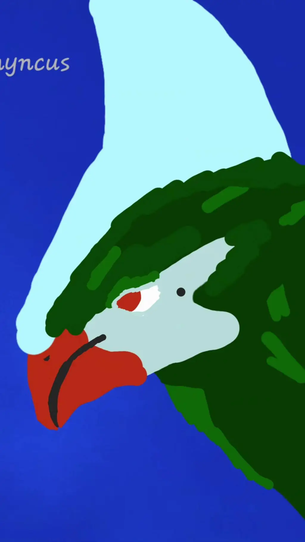 ai character: euzinonyncus background