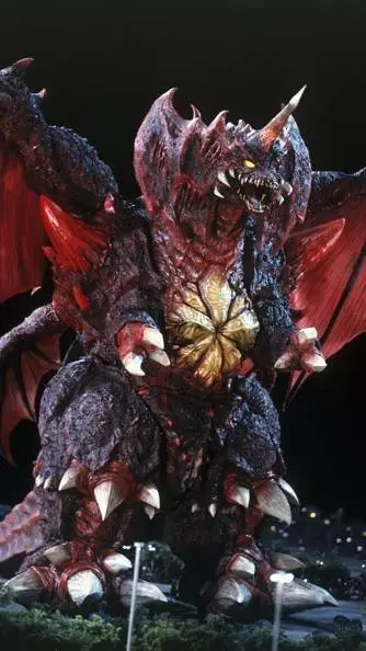 ai character: DESTOROYAH  background