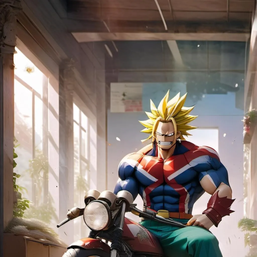 chat with ai character: All Might