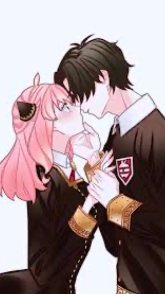 ai character: Anya and Damien ￼ background