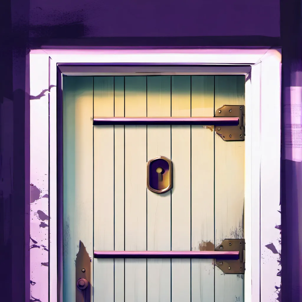 chat with ai character: Basement door