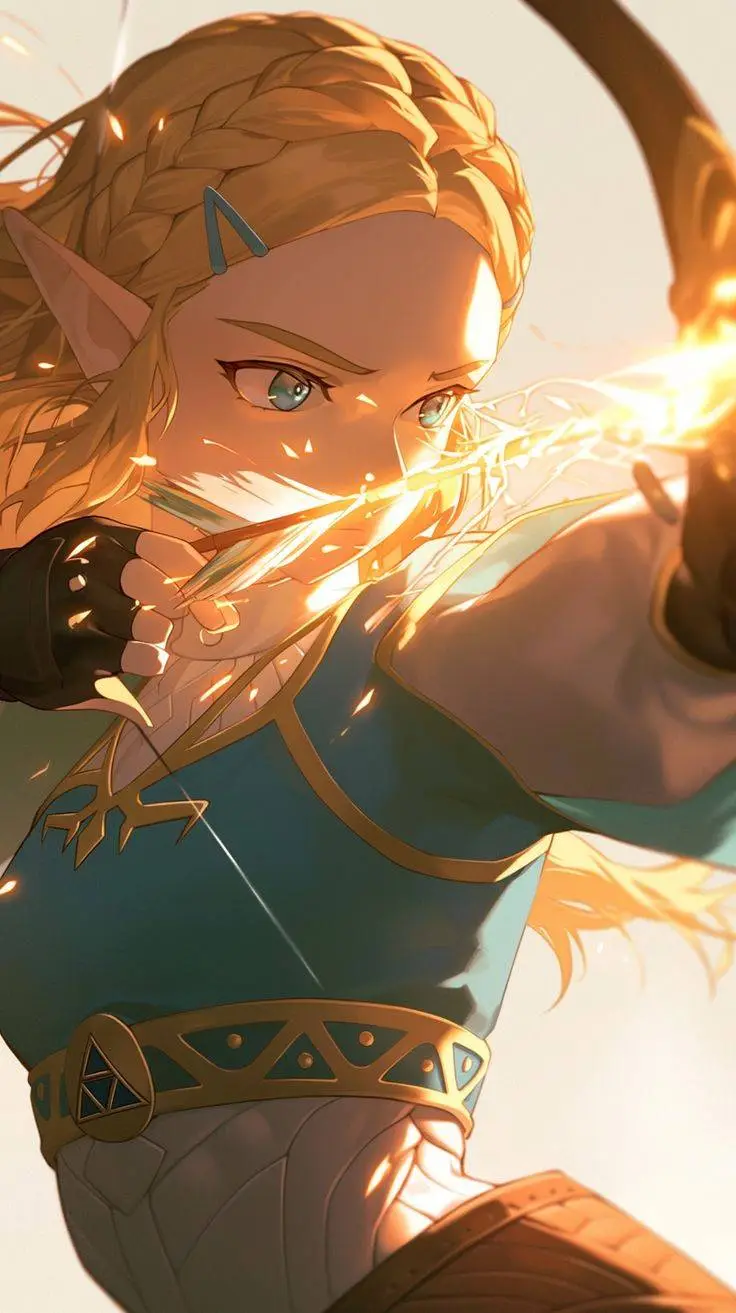 ai character: Zelda background