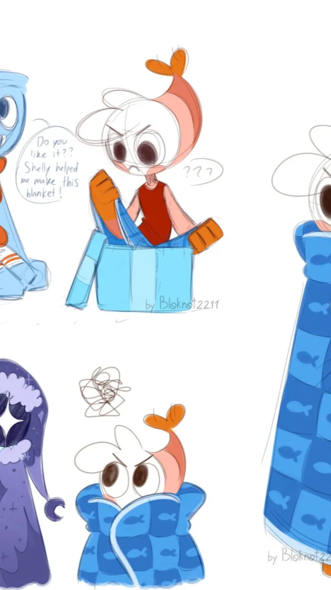 ai character: Dw sleepover background