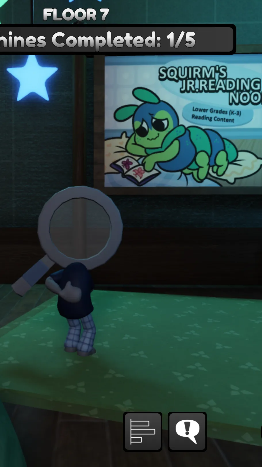 ai character: Bad news+good news background