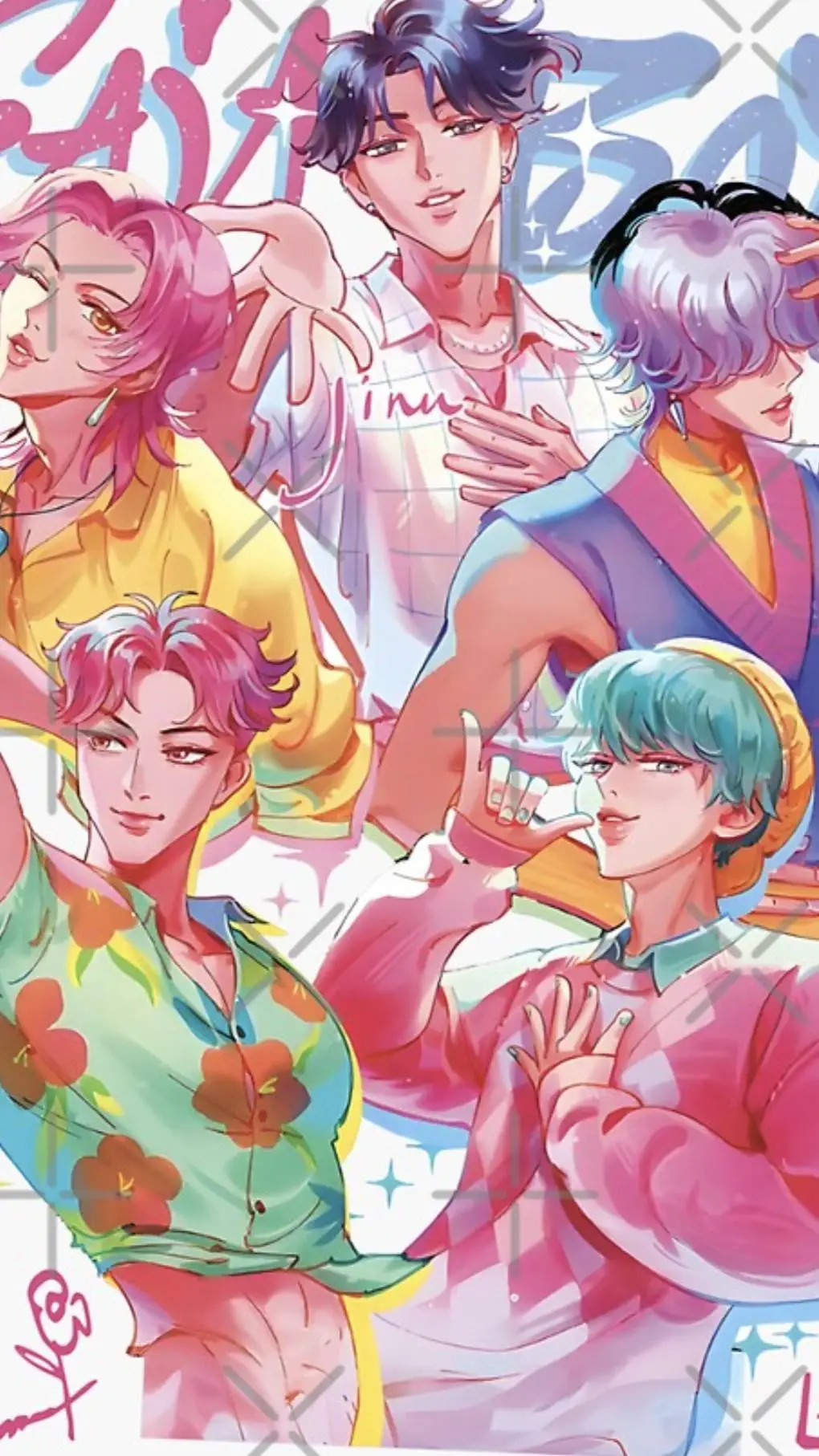 ai character: saja boys background