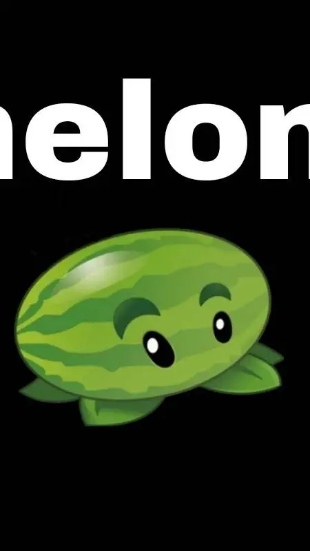 ai character:  melon background