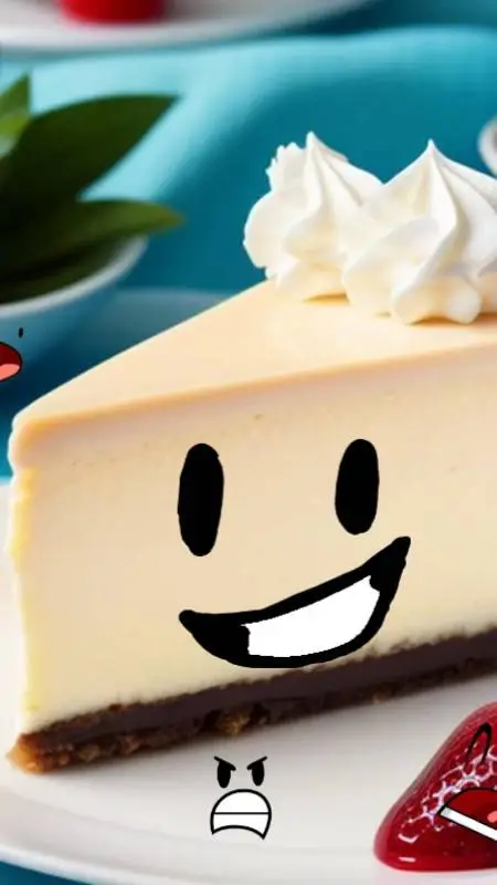 ai character: cheesecakeeeeeeeee background
