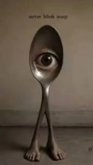 ai character: dont blink soup background